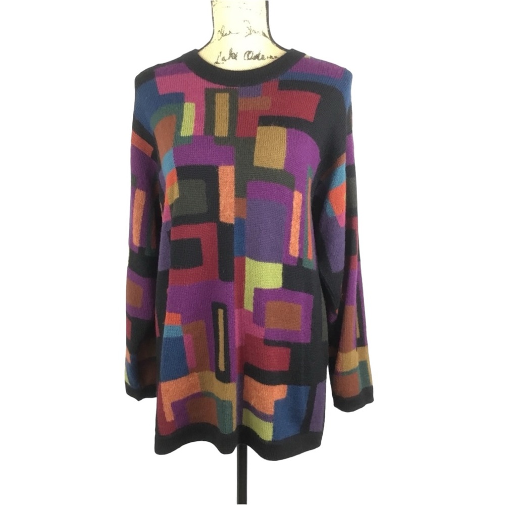 D’Stylo 100% Alpaca Masterpiece Stunning Multi-Color Vintage
